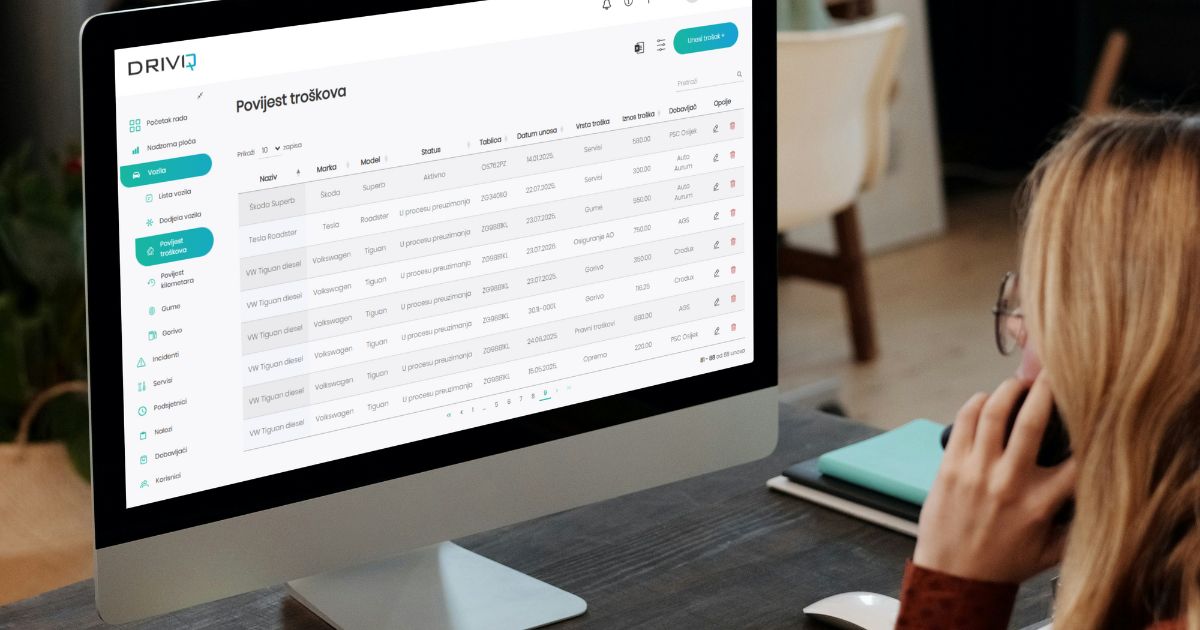Digitalni izvještaji o floti: od kaosa do jasnoće u nekoliko minuta